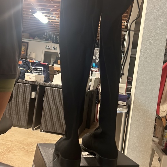 Thigh High suede boots Unisa - Picture 2 of 6